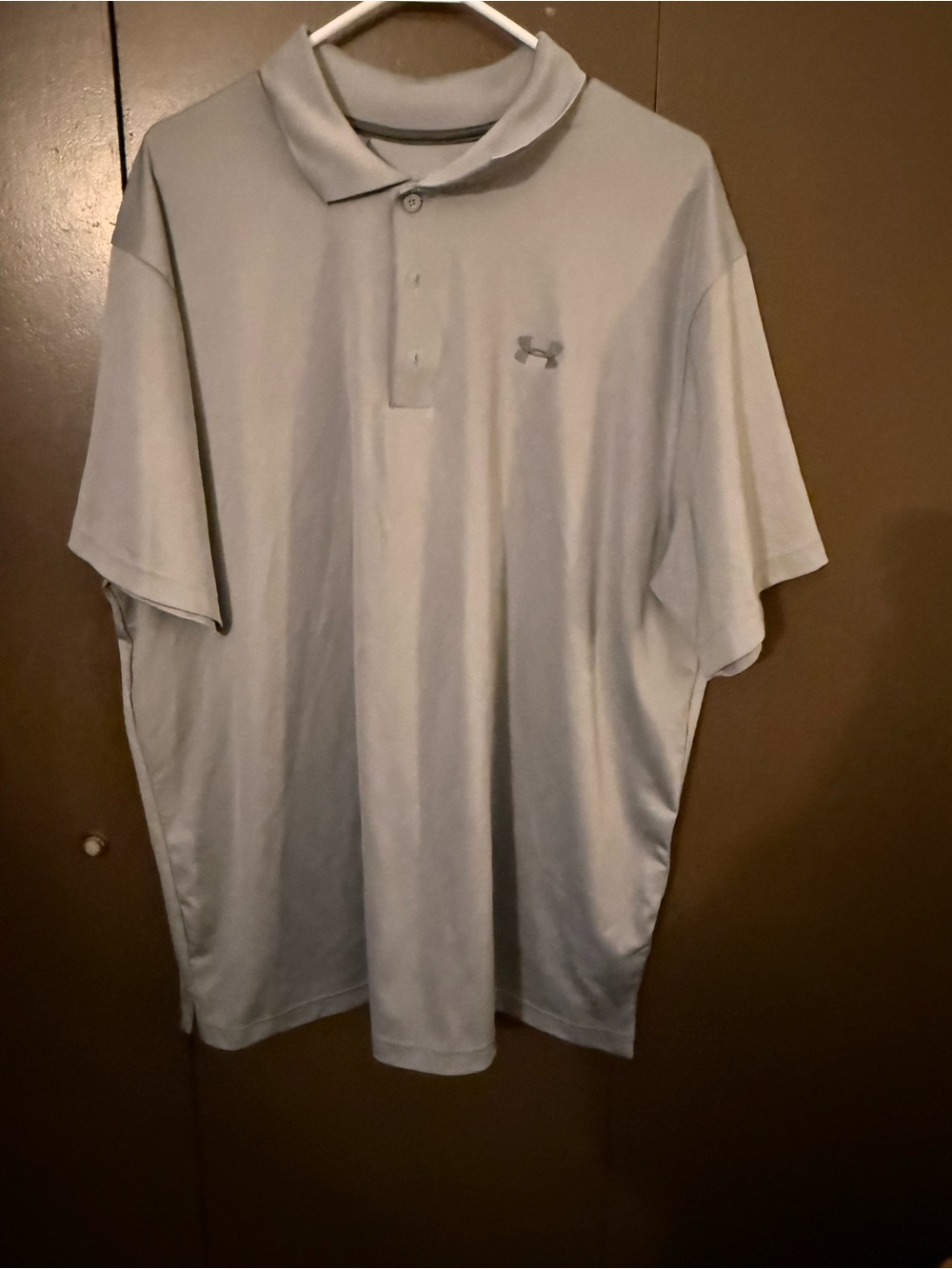 Under Armour Light Gray Men's Performance Polo